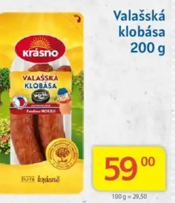 Kubík potraviny Valašská klobása 200 g nabídka