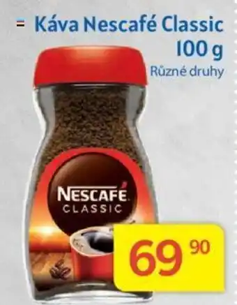 Kubík potraviny Káva Nescafé Classic 100 g nabídka