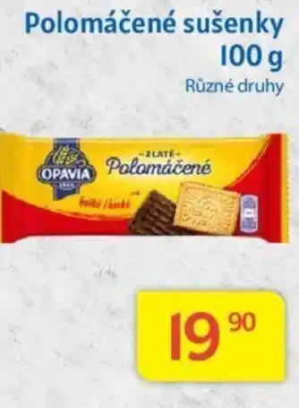 Kubík potraviny Polomáčené sušenky 100 g nabídka