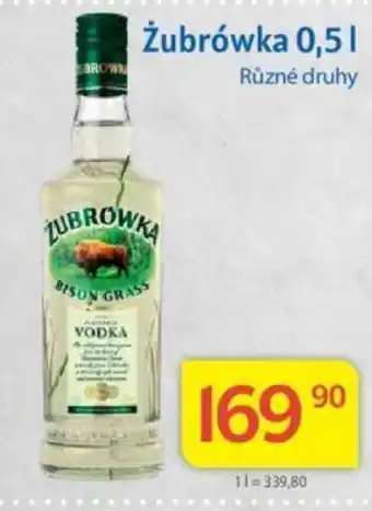 Kubík potraviny Żubrówka 0,5L nabídka