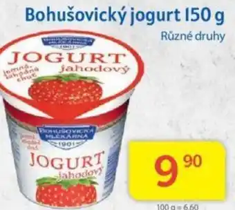 Kubík potraviny Bohušovický jogurt 150 g nabídka