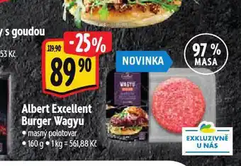 Albert Burger wagyu nabídka