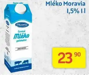 Kubík potraviny Mléko Moravia 1.5% 1L nabídka