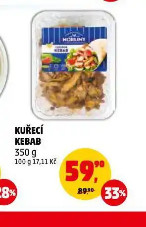 Penny Market Kuřecí kebab nabídka