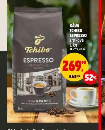 Penny Market Káva tchibo espresso zrnková nabídka