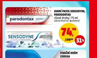 Penny Market Sensodyne zubní pasta nabídka