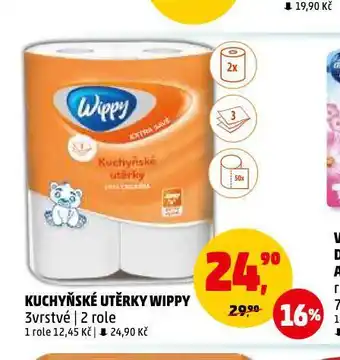 Penny Market Wippy kuchyňské utěrky nabídka