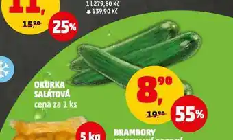 Penny Market Okurka salátová nabídka