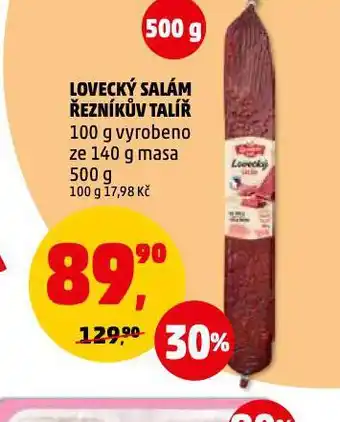 Penny Market Lovecký salám nabídka