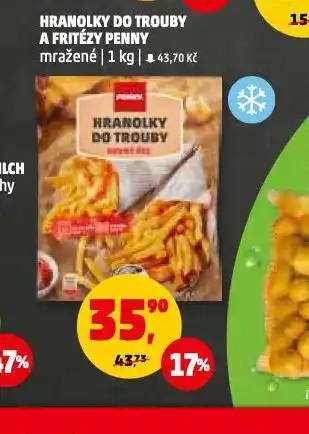 Penny Market Hranolky do trouby a fritézy penny nabídka