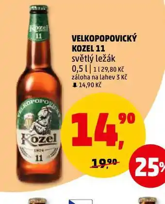 Penny Market Velkopopovický kozel 11 nabídka