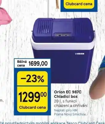 Tesco Chladicí box nabídka