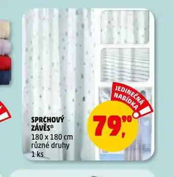Sprchový závěs