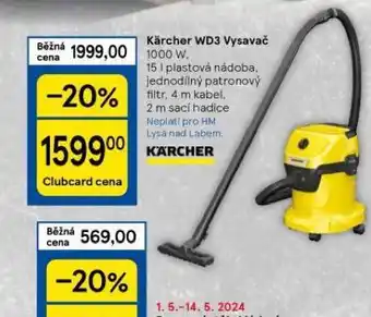 Tesco Karcher vysavač nabídka