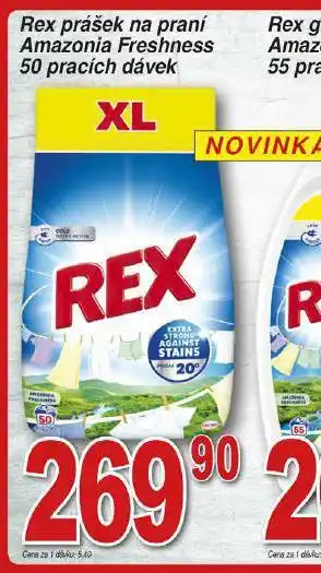 Rex prací prostředek