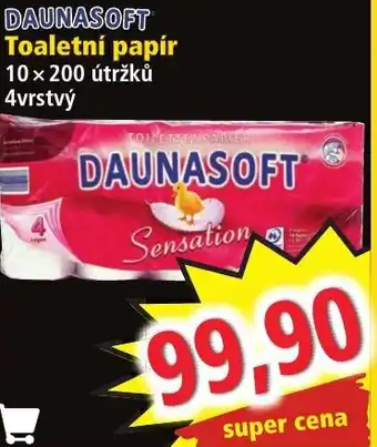 Norma DAUNASOFT Toaletní papír nabídka