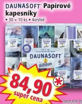 Norma DAUNASOFT Papírové kapesníky nabídka