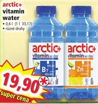 Norma arctic+ vitamin water 0.6L nabídka