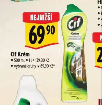 Albert Cif krém nabídka