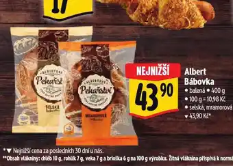 Albert Bábovka nabídka