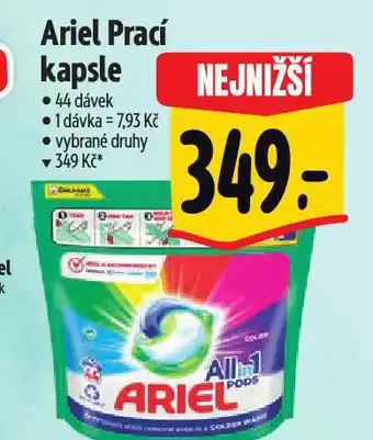 Albert Ariel prací kapsle nabídka