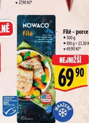 Albert Filé porce nabídka