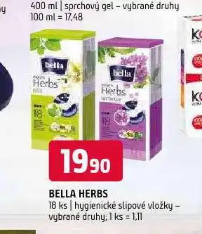 Terno Bella dámské vložky nabídka