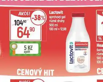 Globus Lactovit sprchový gel nabídka