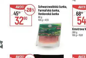 Globus Schwarzwaldská šunka nabídka