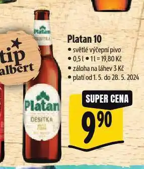 Albert Pivo platan nabídka