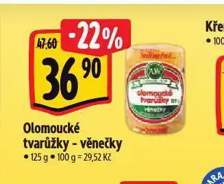 Albert Olomoucké tvarůžky nabídka