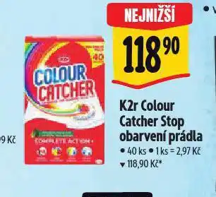 Albert K2r colour catcher stop obarvená prádla nabídka