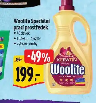 Albert Woolite speciální prací prostředek nabídka