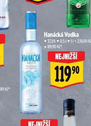 Albert Hanácká vodka nabídka