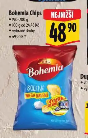 Albert Bohemia chips nabídka