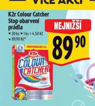 Albert K2r colour catcher stop obarvená prádla nabídka