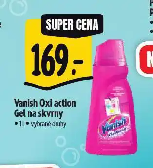 Albert Vanish oxi action odstraňovač skvrn nabídka