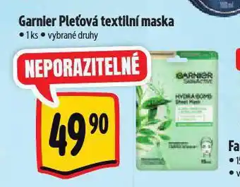 Albert Garnier textilní pleťová maska nabídka