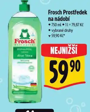 Albert Frosch prostředek na nádobí nabídka