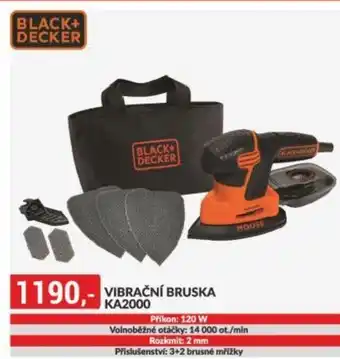 Baumax VIBRAČNÍ BRUSKA KA2000 nabídka