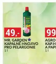 Baumax Mr. garden kapalné hnojivo pro pelargonie nabídka