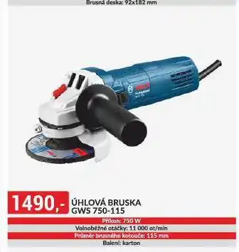 Baumax Úhlová bruska nabídka