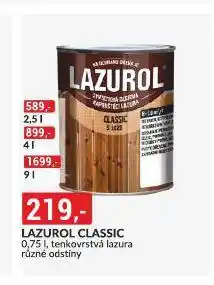 Baumax Lazurol classic nabídka