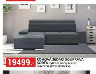 Baumax Rohová sedací souprava nabídka