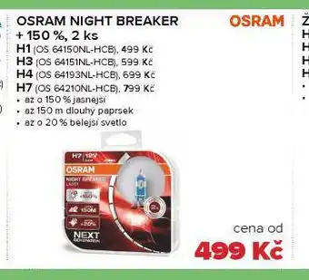 Auto Kelly Autožárovky osram h1 nabídka