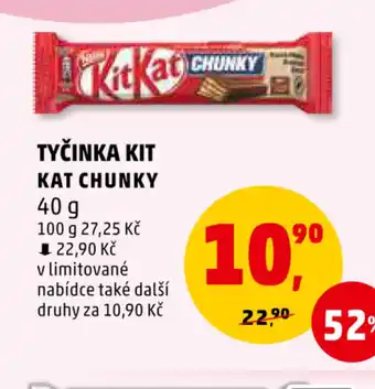 Penny Market TYČINKA KIT KAT CHUNKY nabídka