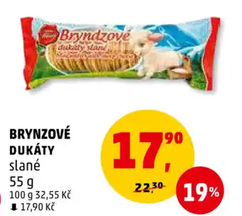 Penny Market BRYNZOVÉ DUKÁTY nabídka