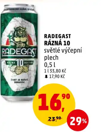 Penny Market RADEGAST RÁZNÁ 10 0.5L nabídka