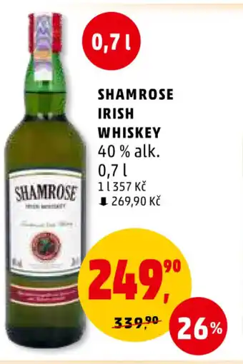 Penny Market SHAMROSE IRISH WHISKEY 0.7L nabídka