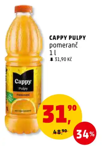 Penny Market CAPPY PULPY 1L nabídka